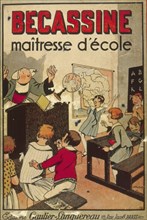"Bécassine maîtresse d'école", by Maurice Languereau