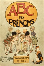 Abécédaire "ABC des prénoms", 1927