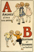 French alphabet book, 1927