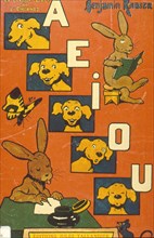 "Le Premier livre de l'enfance, A. E. I. O. U", by Benjamin Rabier