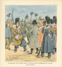 Rencontre d’un grenadier de l’île d’Elbe et de Napoléon