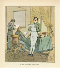 Napoléon Ier centralisant les décisions