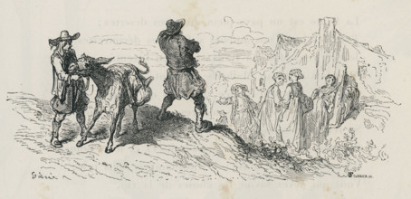 Fable "Le Meunier, son fils et l'âne"