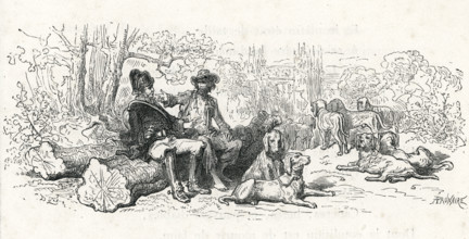 Fable "Le Loup et le Chien"