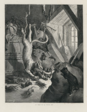 Fable "Le Chat et le vieux rat"