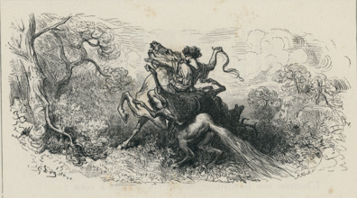 Fable "Le Cheval s'étant voulu venger du cerf"