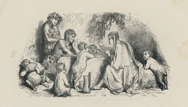 Fable "Le Satyre et le passant"