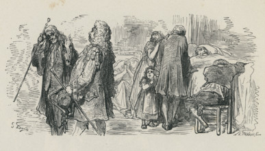 Fable of La Fontaine 'The Doctors'