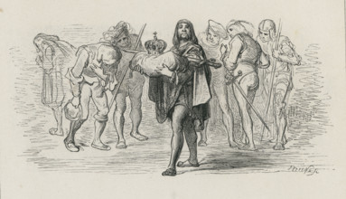Fable of La Fontaine 'The Ass Carrying Relics'