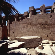 Karnak, Temple of Amon-Ra, north outer wall of the hypostyle hall