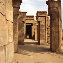 Karnak, Temple d’Amon-Rê, temple de Ptah, entrée du temple