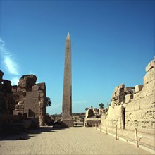 Karnak, Temple of Amon-Ra, obelisk of Thutmose I