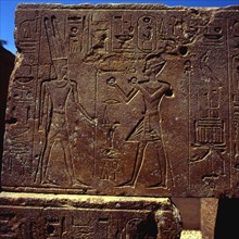 Karnak, Temple of Amon-Ra, block from the chapel  of Hatshepsut