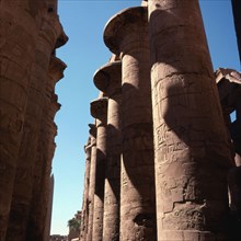 Karnak, Temple d’Amon-Rê, salle hypostyle