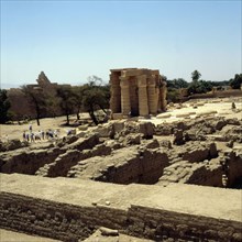 Ramesseum, Temple de Ramsès II, deuxième pylône