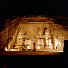 Abou-Simbel, Grand temple de Ramsès II
