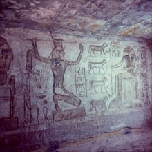 Abou-Simbel, Grand temple de Ramsès II. Salle latérale