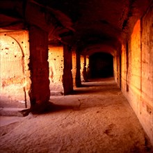 Gebel El-Silsileh, Speos of Horemheb: the chamber seen from the North