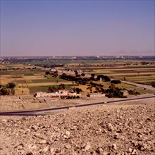 Thebes, Amenophis III, Site of the west-bank temple