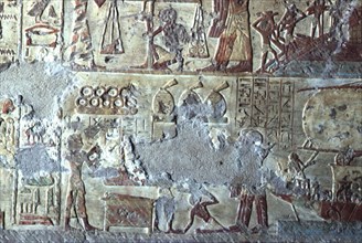 El Kab, Tombe de Pahéri, Recensement des lingots