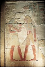 Abydos, Pharaoh fraternizes with Anubis