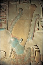 Abydos, Osiris with green face