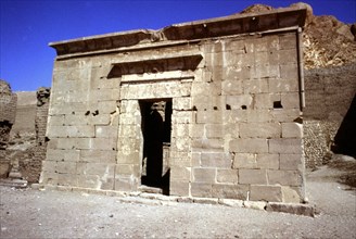 A Temple at Deir el-Medina, Entrance to the tomb
