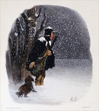 Honoré Daumier, la chasse