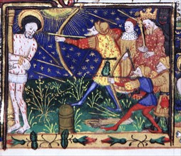 Manuscript of the Hours of Rohan-Montauban : The Flagellation of Christ