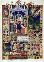 Manuscript of the Hours of Rohan-Montauban : The Life and Martyrdom of Saint Lawrence