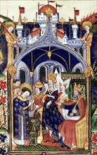 Manuscript of the Hours of Rohan-Montauban : Episode from the life of Saint Lawrence
