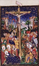 Manuscrit des Heures de Rohan-Montauban : La Crucifixion