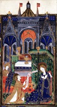 Manuscript of the Hours of Rohan-Montauban : The Annunciation