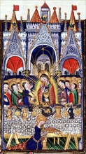 Manuscrit des Heures de Rohan-Montauban : La Dernière Cène