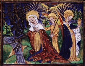 Manuscrit des Heures de Rohan-Montauban :  les Saintes Femmes