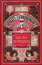 Jules Verne, "Deux ans de vacances", couverture