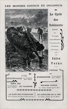 Jules Verne, 'The Robinsons cycle', advertising page