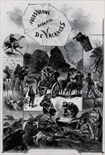 Jules Verne, "Deux ans de vacances", frontispice