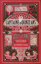 Jules Verne, "Un Capitaine de quinze ans", couverture