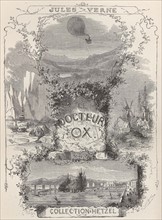 Jules Verne, "Le Docteur Ox", frontispice