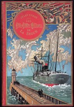 Jules Verne, "Les Cinq cents millions de la Bégum", couverture