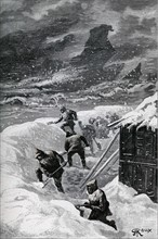 Jules Verne, 'César Cascabel', illustration