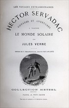 Jules Verne, "Hector Servadac", page de garde