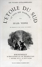 Jules Verne, "L'Etoile du Sud. Le Pays des diamants", page de garde
