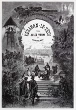 Jules Verne, "Kéraban-le-Têtu", frontispice