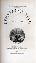 Jules Verne, "Kéraban-le-Têtu", page de garde