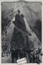 Jules Verne, "Robur le Conquérant", frontispice