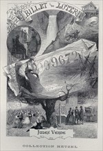Jules Verne, 'Un Billet de loterie', frontispiece