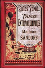 Jules Verne, "Mathias Sandorf", couverture