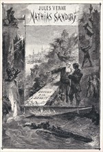Jules Verne, "Mathias Sandorf", frontispice